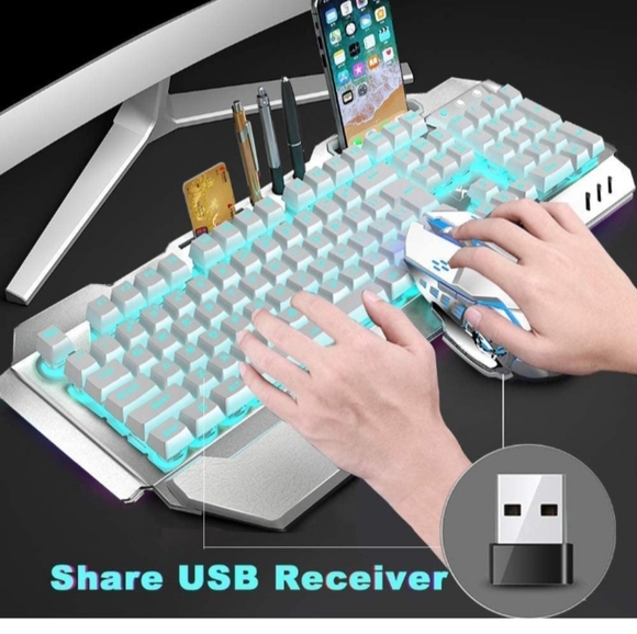 Rechargeable keyboard and mouse combo NOTAGS - Picture 6 of 7